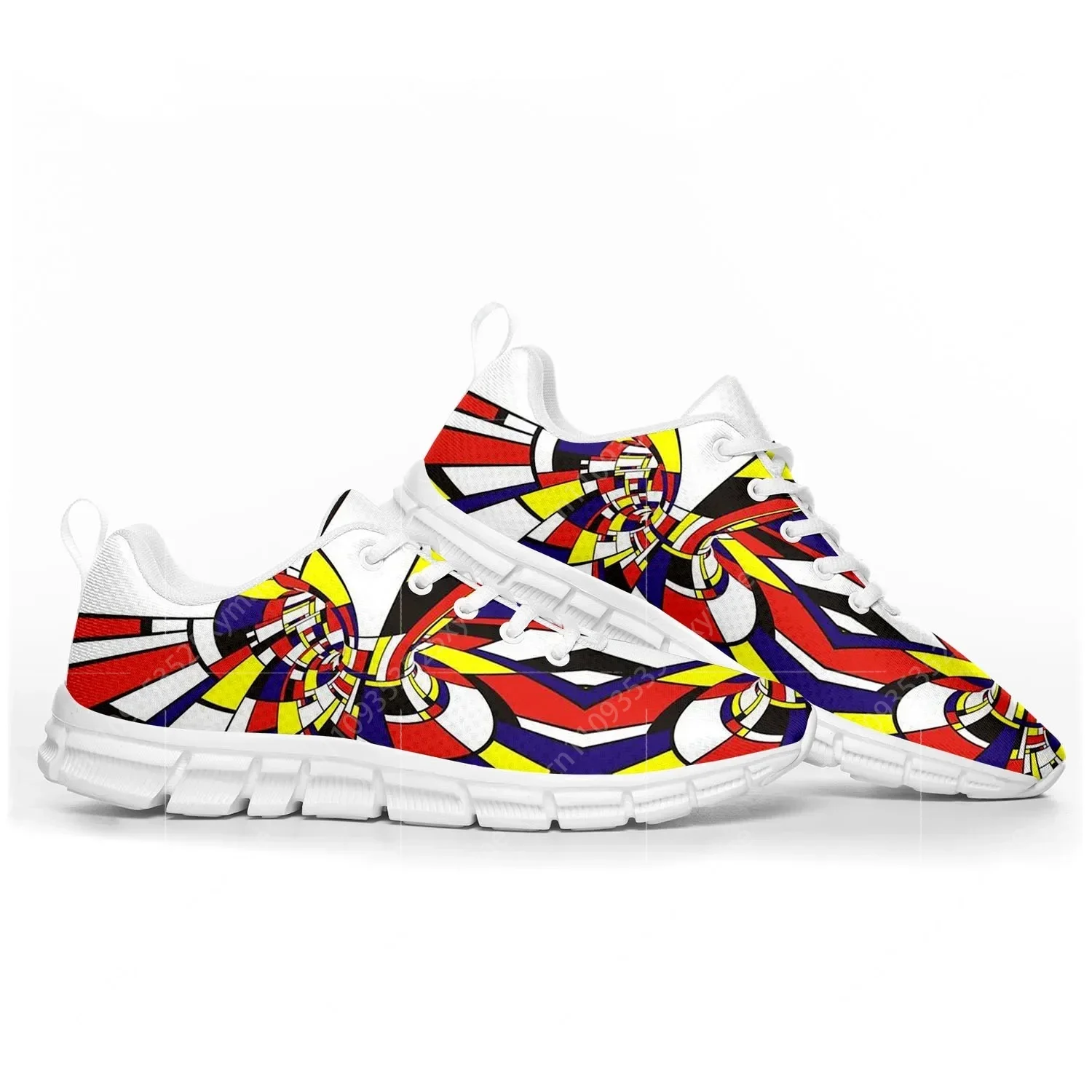 

Mondrian Abstract Art Aesthetic Sports Shoes Mens Womens Customized Sneakers High Quality Couple Shoes