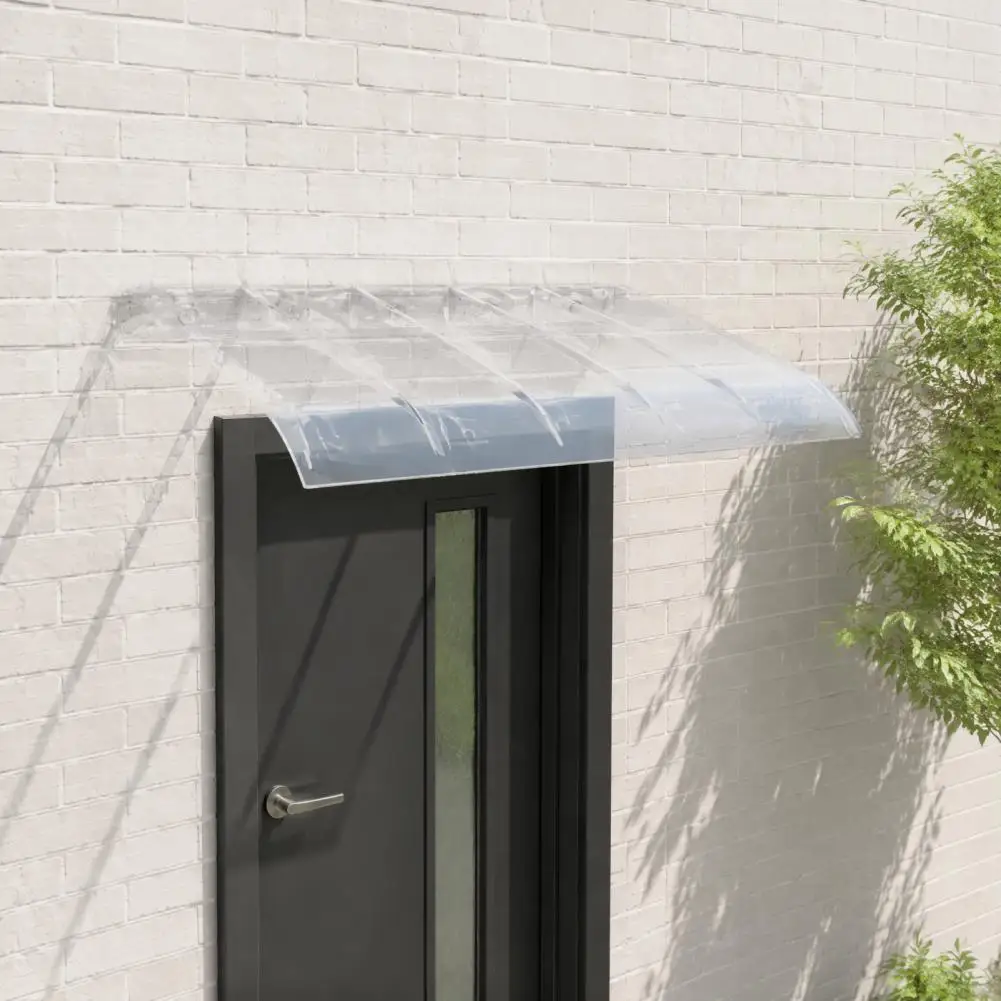 Outdoor Window Awning Waterproof Window Shield Pet Exterior Window Awning Rain Shelter Cover Front Door Canopy for Outdoor Patio