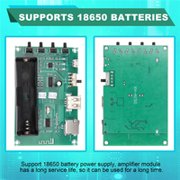 Power Amplifier Board XH-A150 Lithium Battery Bluetooth Digital 10W Power DIY Small Speaker Rechargeable