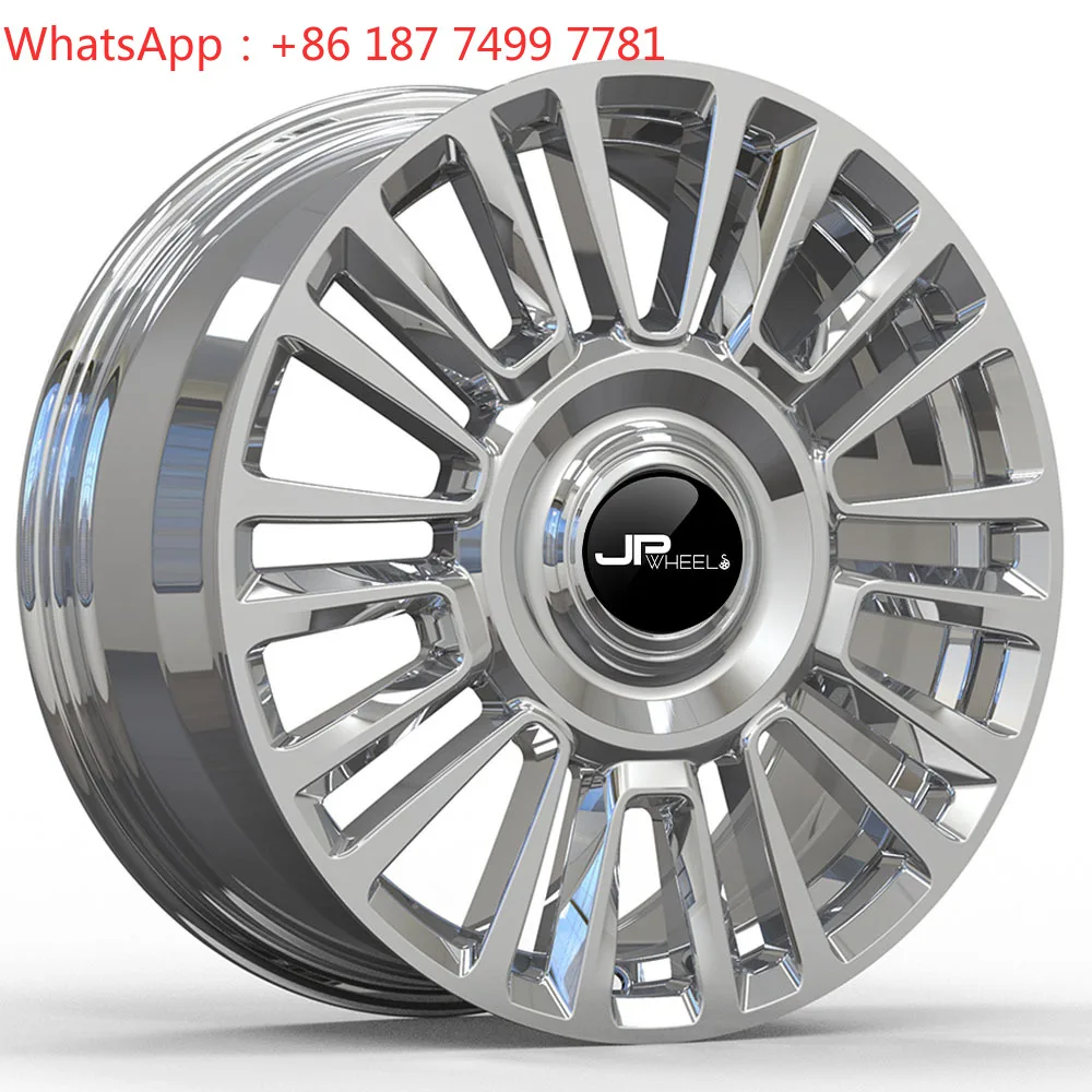 Ruedas de aluminio pulido 6061-T6 de diseño nuevo y personalizado de 18 pulgadas 6x130 de aleación forjada para modelos de lujo