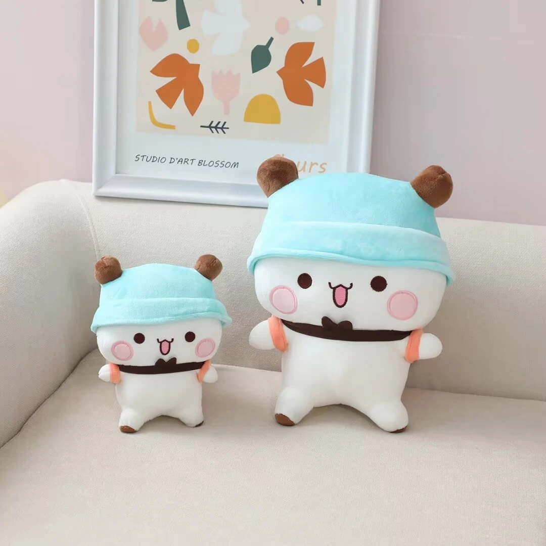 Lovely Bubu and Dudu Panda Bear Cute Stuffed Animal Cuddly Pillow Soft Cushion Kawaii Peluche Xmas Gifts Girl