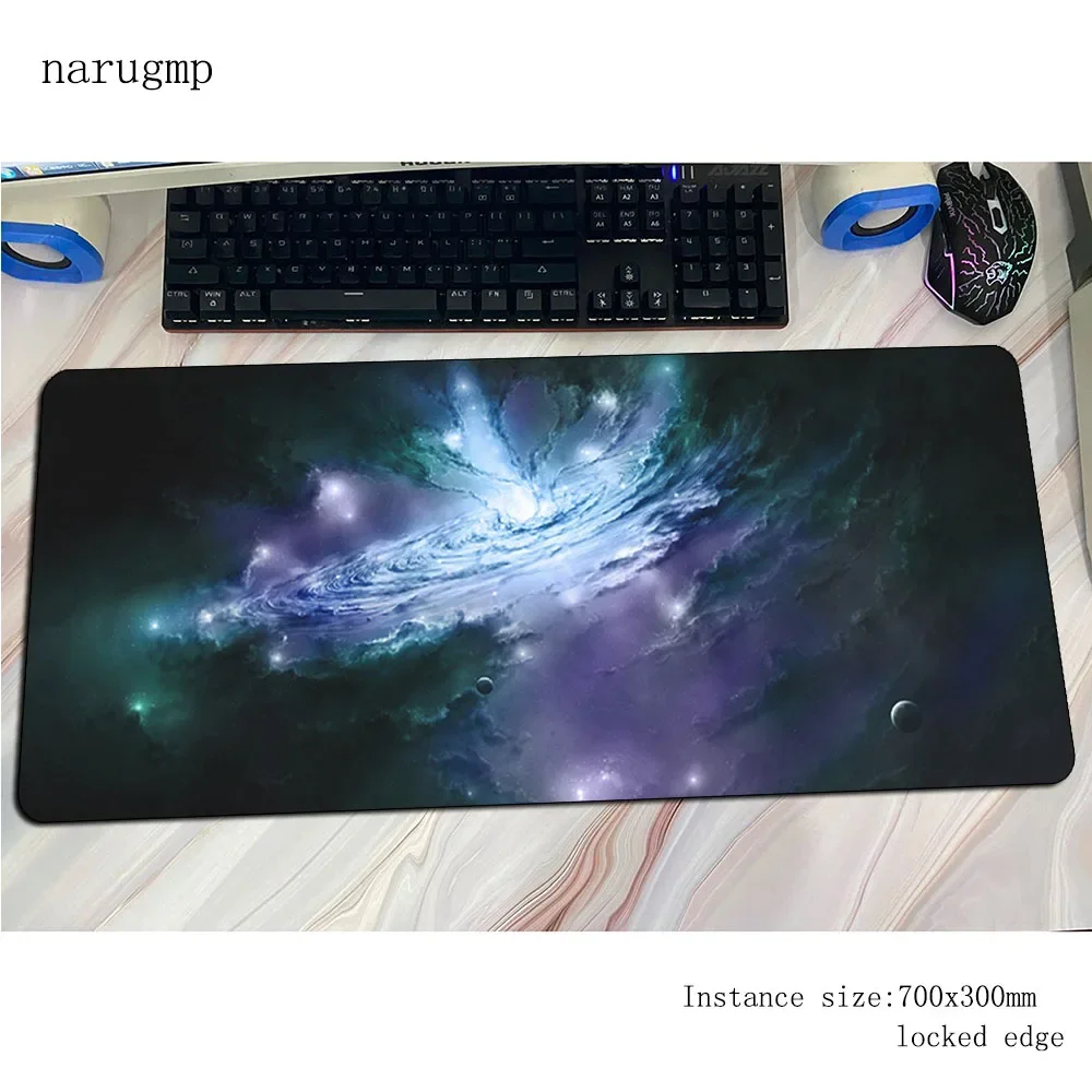 

Black Hole mouse pad 90x40cm mousepads Cartoon best gaming mousepad gamer Popular large personalized mouse pads keyboard pc pad