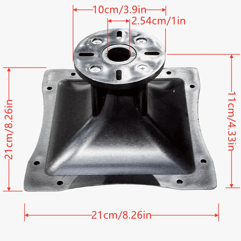 MW Audio R Style PA-Lautsprecherhorn für Bühnen-PRO-Audio - Verschiedene Größen 180x180x100mm 210x210x110mm 250x250x135mm 1 & 1,5 Zoll Horn – Detail 2