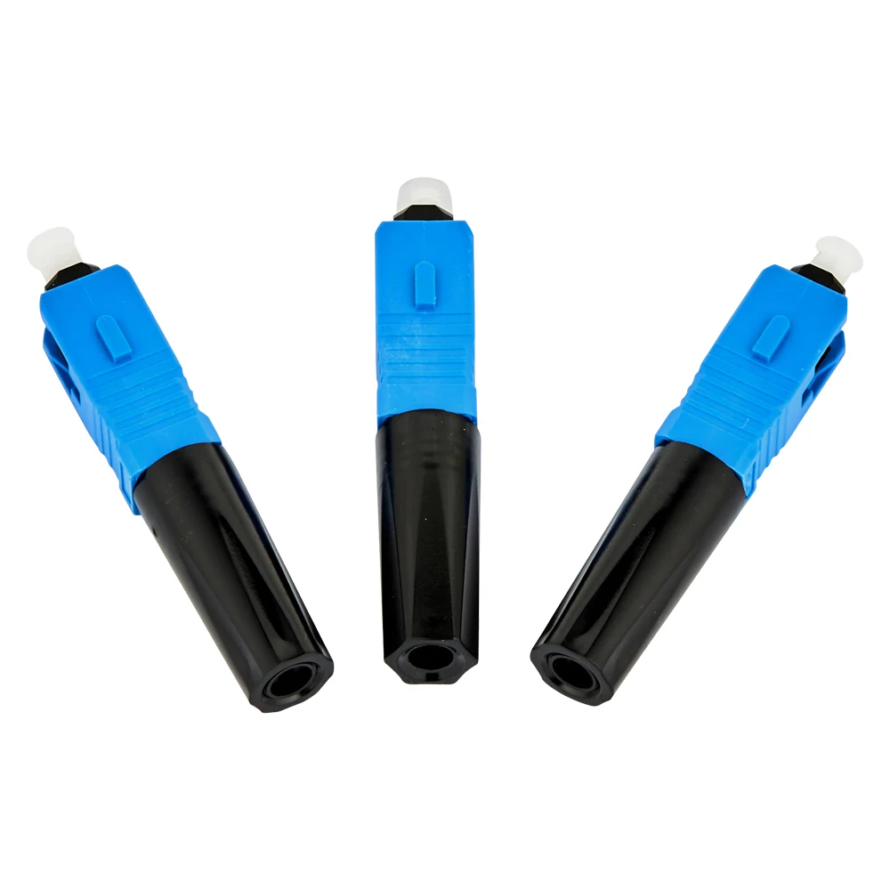 Factory Price Wholesale Good Quality SC APC  FTTH  Fiber Optic Fast Connector