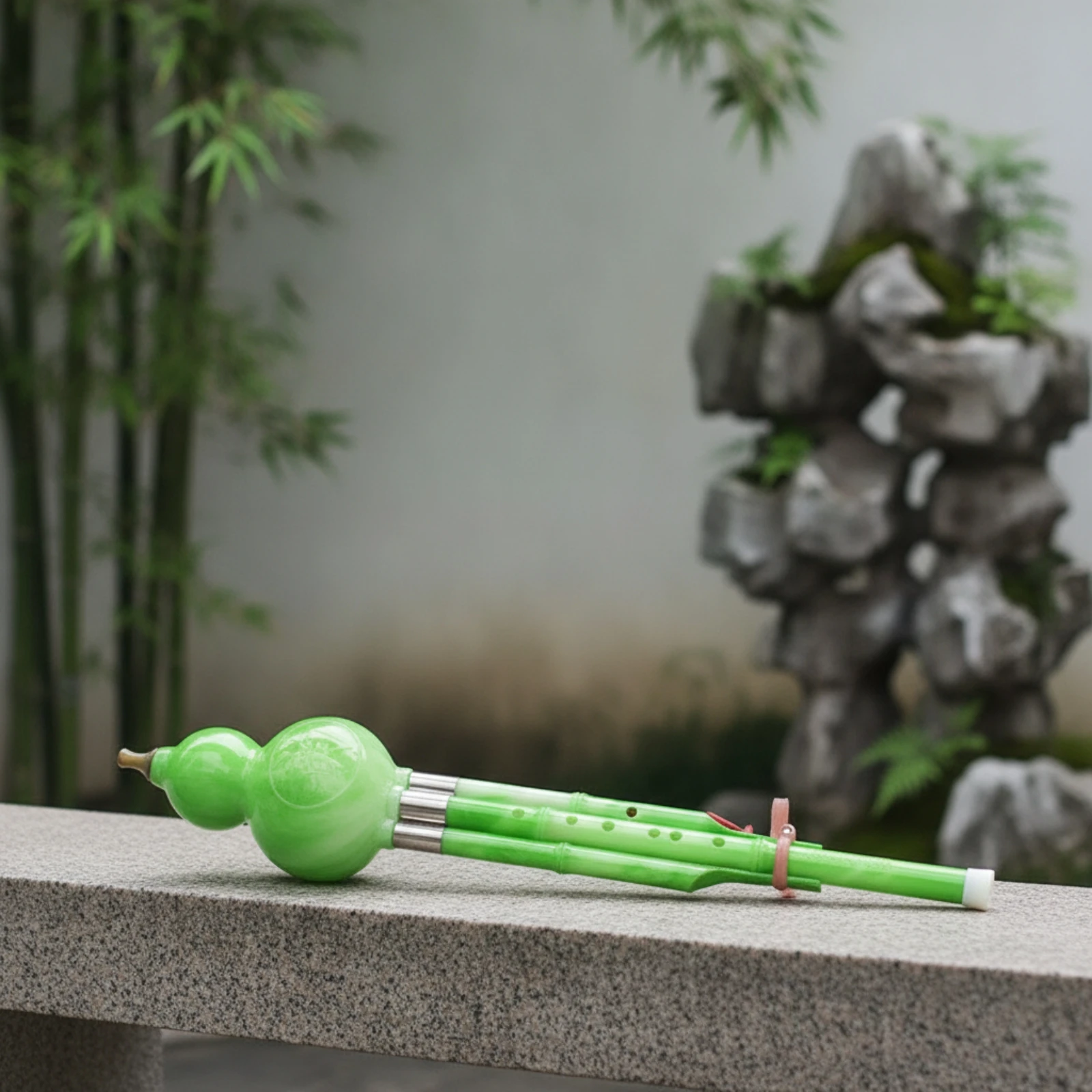 Hulusi Beginner-Friendly Gourd Flute Chinese Flute Handheld Woodwind Instrument Soothing for Beginners, Practice, Music Class view 6