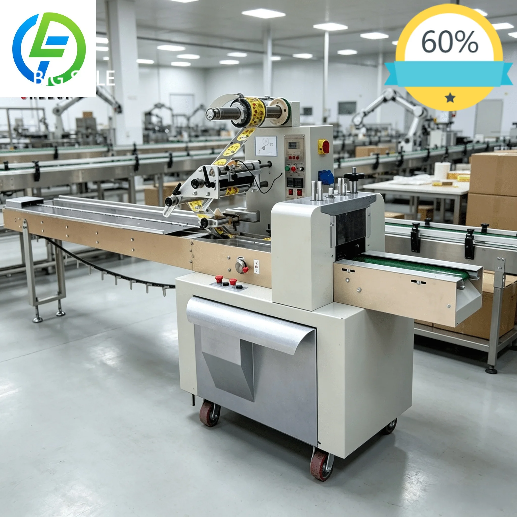 FOODLINE High Pressure Bean Bag Compression Packaging Machine Vacuum Sealer for Bean Bag Sofa Cushion Pillow Packing
