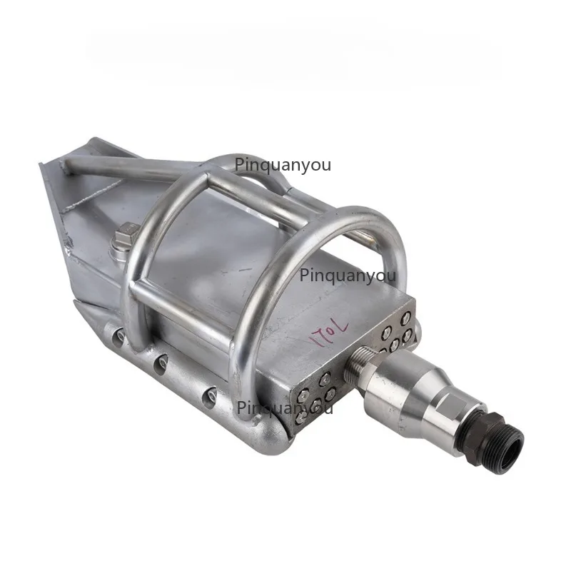 High-pressure Cleaning Vehicle Nozzle for Pipeline Dredging,Sewer Jetter Nozzle With Ceramic Inserts,Ship Type Nozzle,170L/min