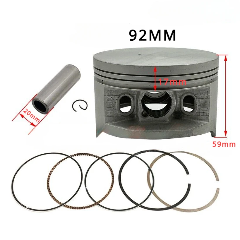 Motorcycle Engine Accessorise Piston Ring Tools Kit 92MM Big Bore for Honda Foreman 500 TRX500 TRX500FE TRX500FM Modified parts