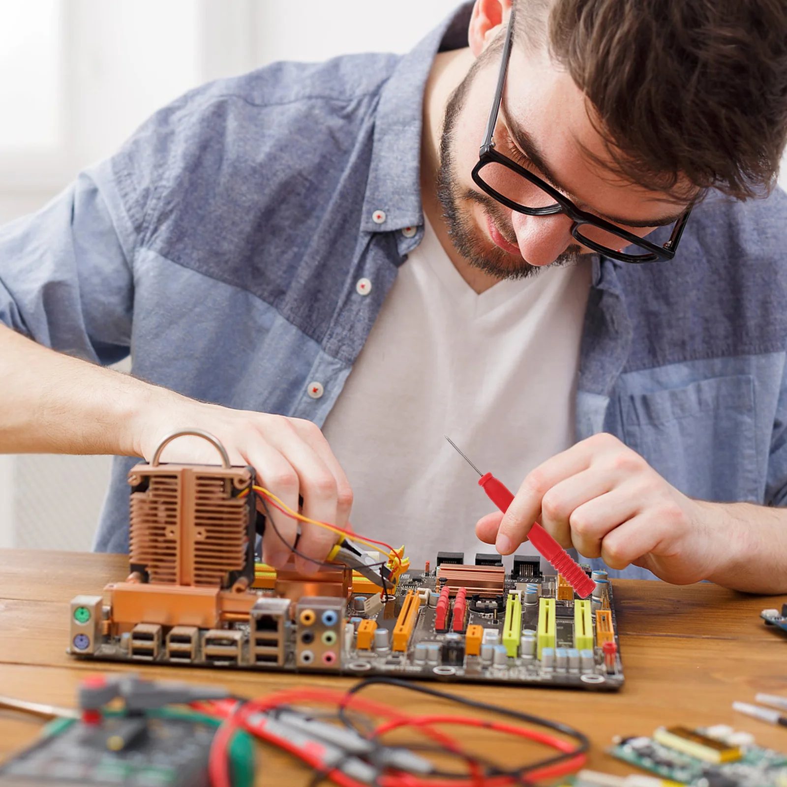 

8Pcs Desoldering Kit Stainless Steel Hollow Needle Precision Electronic Repair Tool Welding Accessory Metal Dismantling Needle