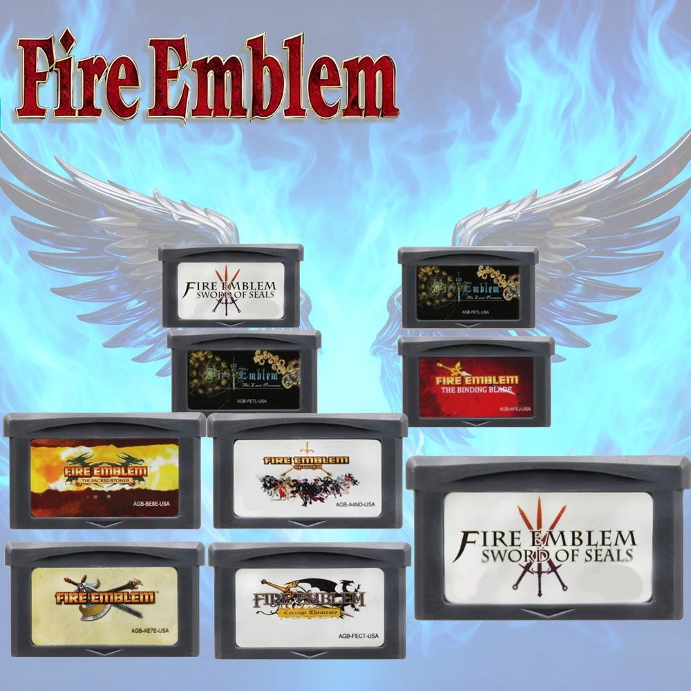 Emblema de fuego de la serie GBA-Fire Emblem: las piedras sagradas/la hoja de encuadernación/la última promesa/espada de sellos/requiem/teocracia corrupta