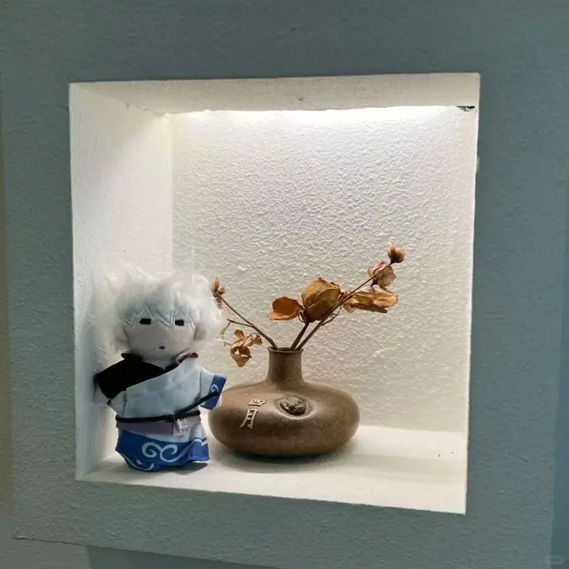 10 سنتيمتر جينتاما ساكاتا جينتوكي أفخم القطن دمية المفاتيح حقيبة ظهر جميلة معلقة لعبة هدايا للأصدقاء المشجعين جمع #3