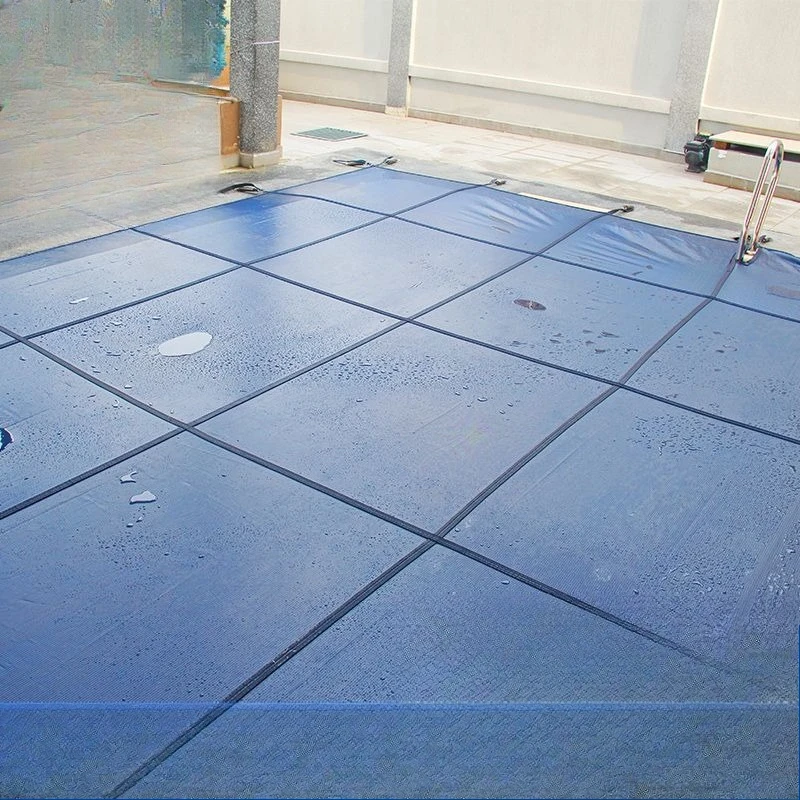 Pool heating and insulation measures Swimming pool, safety net dust insulation