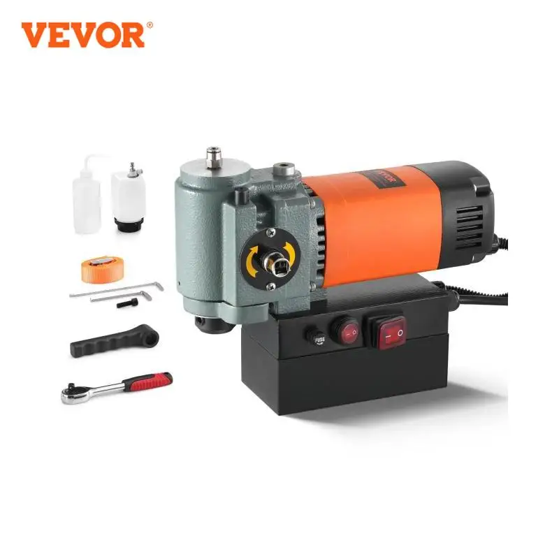 VEVOR Perceuse Magnétique à Profil Bas 1300 W, Perceuse à Colonne Magnétique Diamètre de Perçage