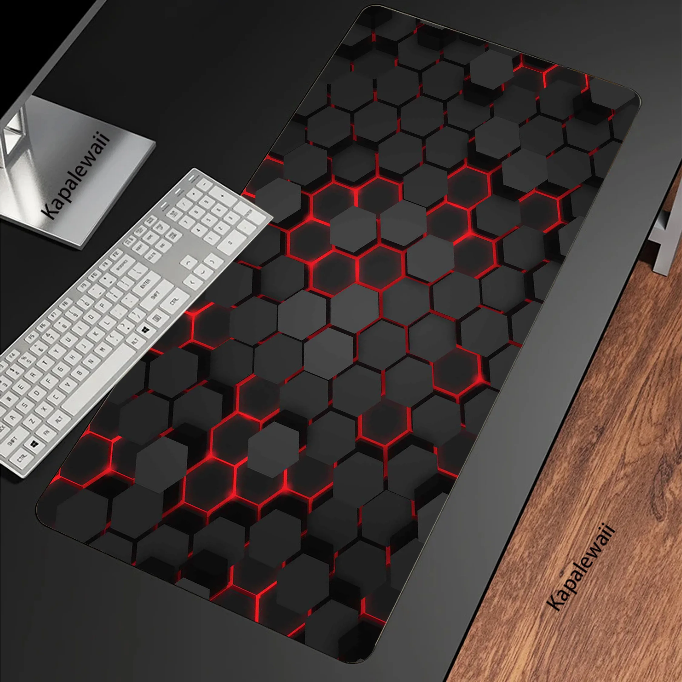 

Geometric Gaming Mouse Pad Anti-slip Large Mouse Mat Laptop Mouse Carpet Game Carpet Notebook Keyboard Pads Soft Gamer Desk Mat