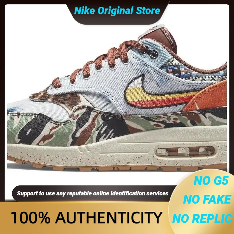 Nike Concepts X Air Max 1 SP \'Heavy\' Sneakers shoes DN1803-900 With Original Box