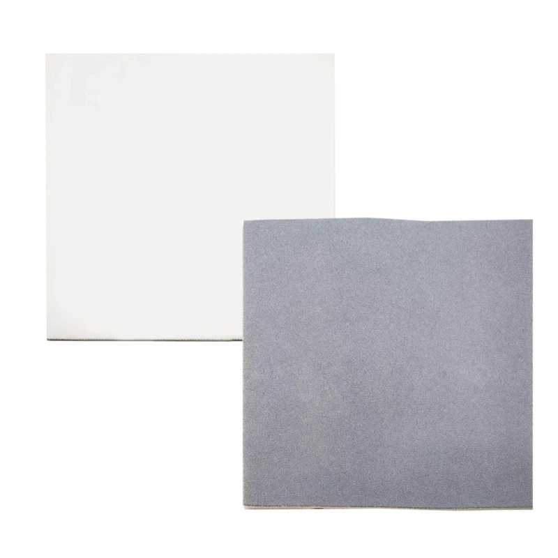 E0BF Pack of 2 Gray and Bead Mats Flocking Mat Tool for Beading Enthusiasts