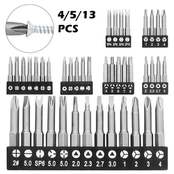 Shaped Screwdriver Bit Set Star/Triangle/U/Y Type Screw Removal Bits Multi-tool Hand Tools for Power Drills Triangle Bits