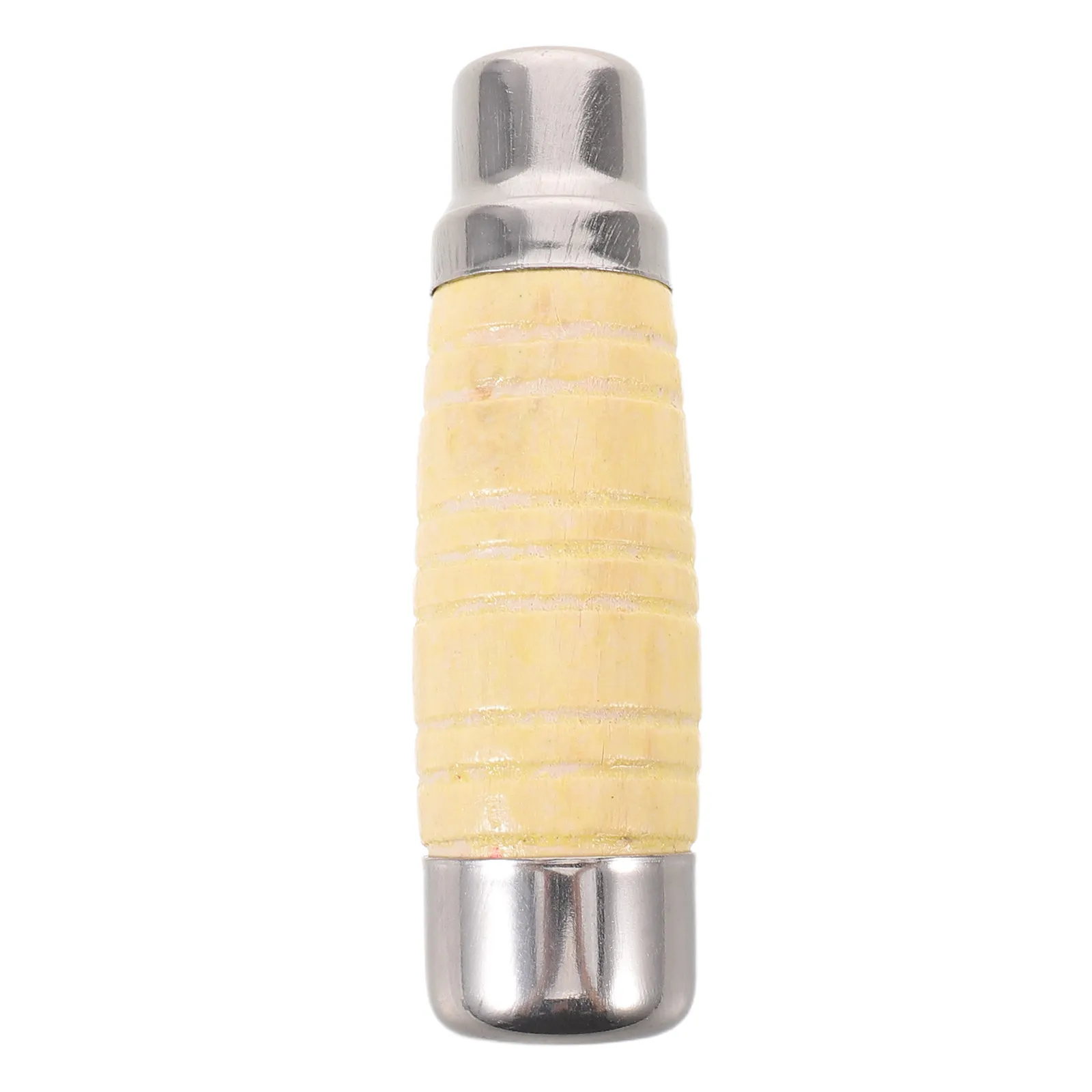 3.74 Inch Wooden Knife Handle Kit Ergonomic Round Grip Replacement for Kitchen Knife Restoration Non-Slip Cutter Handle