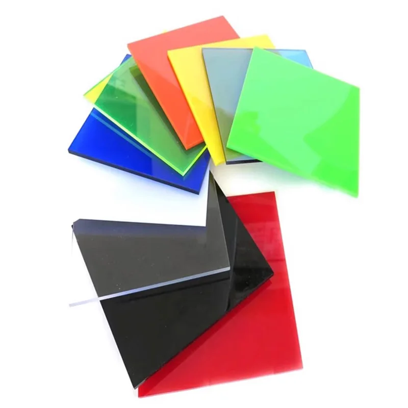 1 قطعة ورقة أكريليك شفافة ملونة PMMA شبكي مجلس لوحة بلاستيكية أحمر/أزرق/برتقالي/أخضر لعرض مشروع ديكور المنزل #5