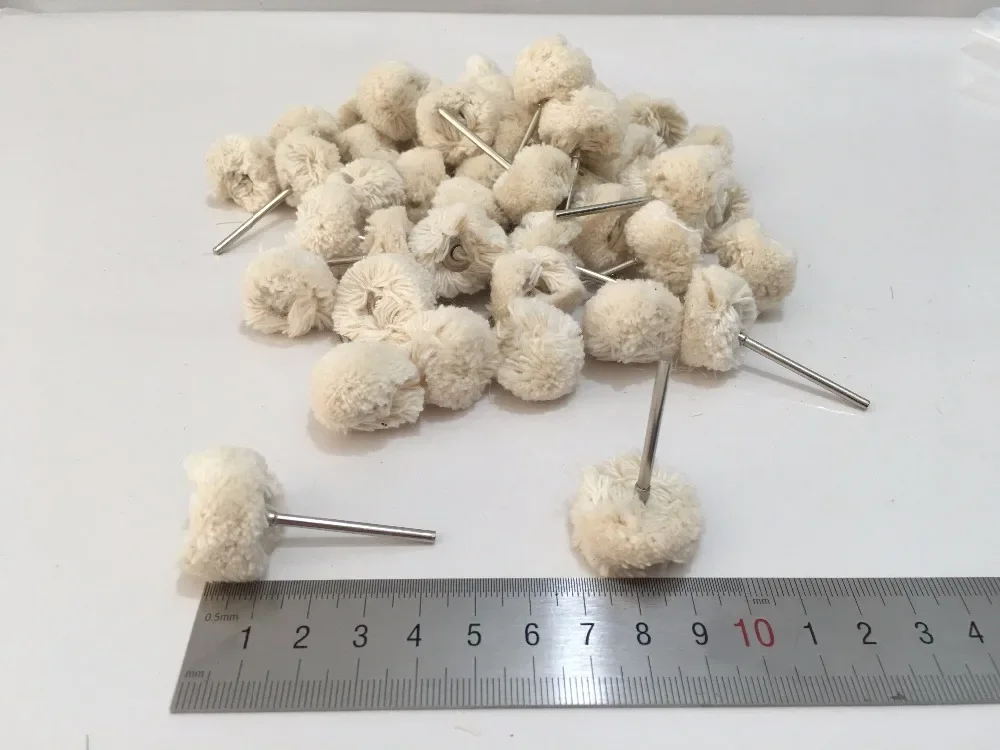 jewelry tool!!! 100pcs/bag, gh093 mounted cotton thread brush, mounted polishing wheel,jewelry polishing wheel, goldsmith tool