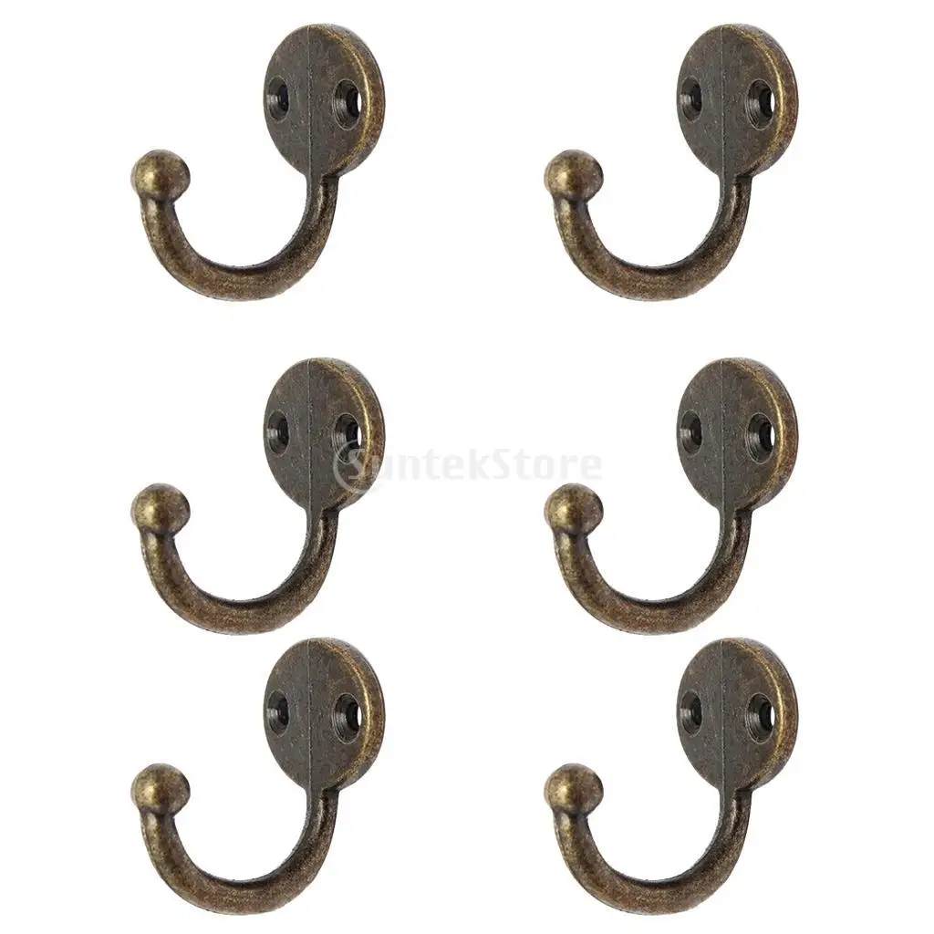 4 Clothes Coat Towel Hooks Door Wall Ers for Bathroom, Bedroom, Kitchen, Refrigerator Door, Wall And Ceiling