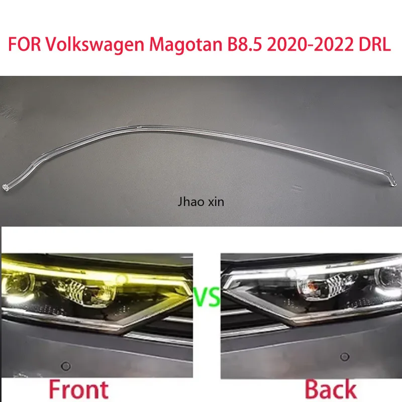 

Направляющая для фар DRL, направляющая для фар, трубка для дневных ходовых огней, направляющая Angel Eye для Volkswagen Magotan B8.5 2020-2022 Low
