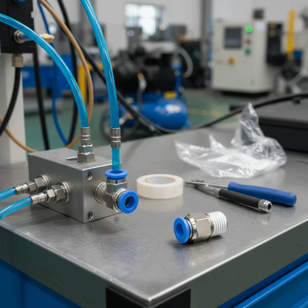 conector-de-tubo-neumatico-de-estructura-robusta-resistente-al-desgaste-conector-de-conexion-rapida-de-hierro-niquelado-resistente-al-oxido-100-unidades-bolsa