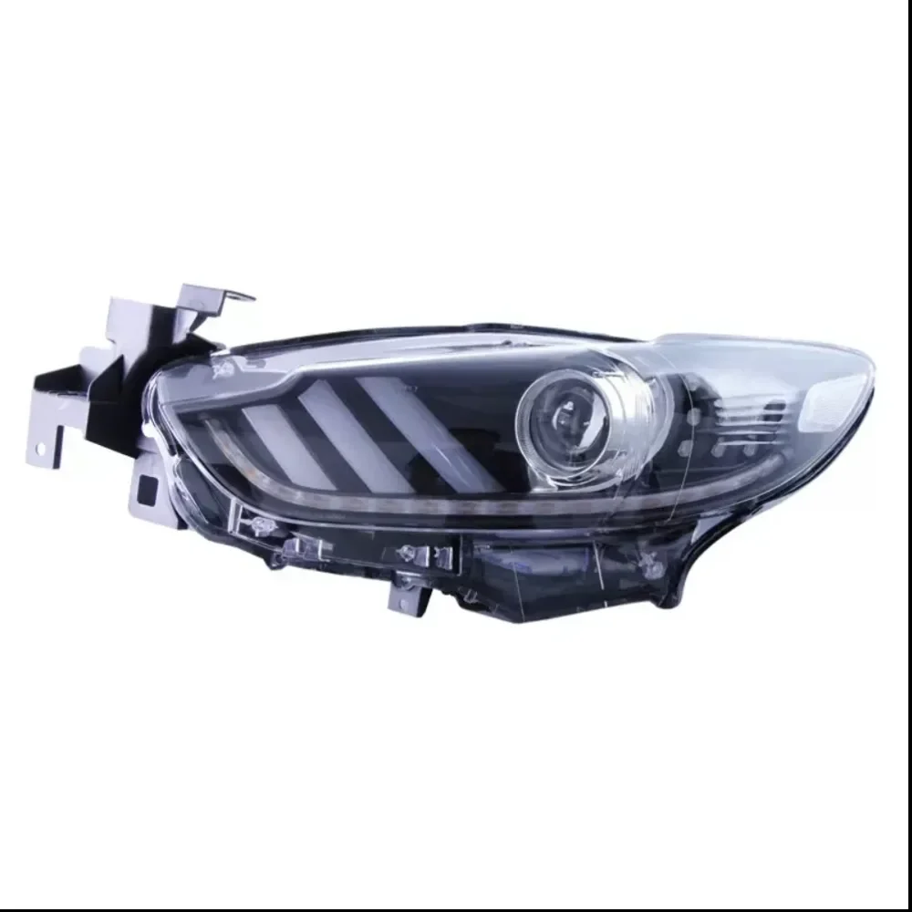 

Pair of Car Headlight assembly For Mazda 6 Atenza led DRL daytime running light turn signal head lamp
