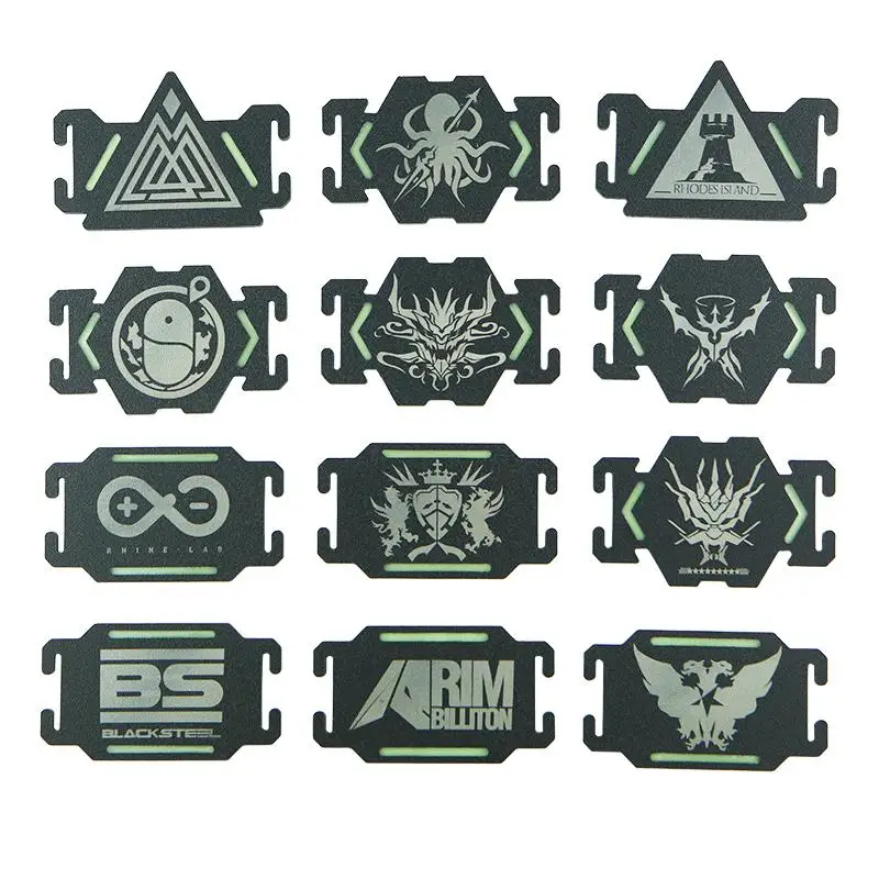 Ark of Tomorrow Luminous Molle Clip Tactical Backpack Webbing Assembly DIY Outdoor Gear Buckle Accessory
