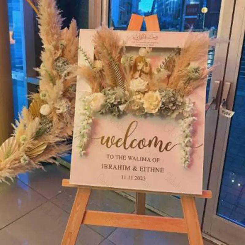 Blumen kasten Willkommen schild Schaum brett leere Blumen kasten Willkommen beschilderung für Hochzeit Geburtstags feier Baby party Jubiläums dekor – Detail 6