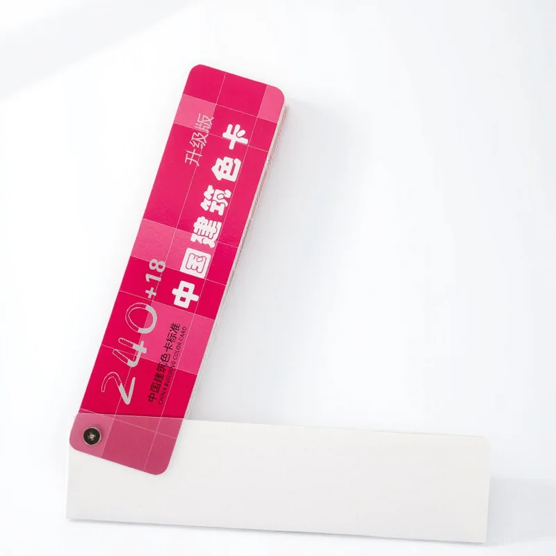 1세트 프리미엄 건축용 페인트 컬러 카드 아티스트용 고급 컬러 휠 오래 지속되는 컴팩트 디자인 드로잉에 이상적