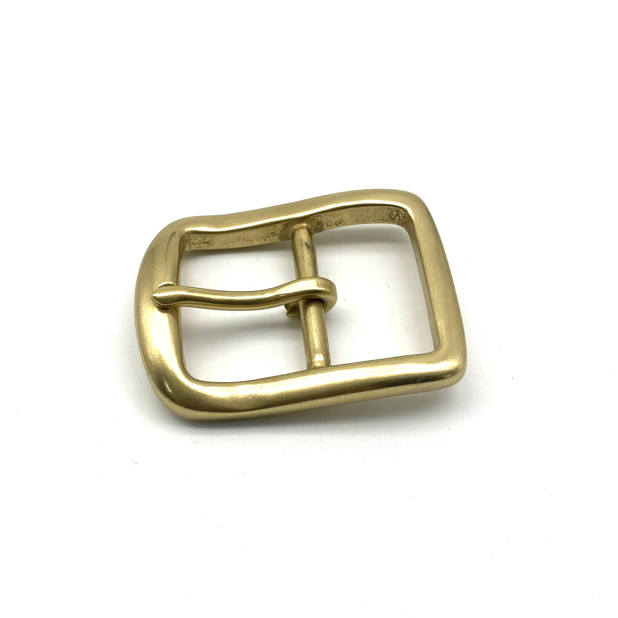 Brass Pin Buckle Leather Craft Belt Buckles