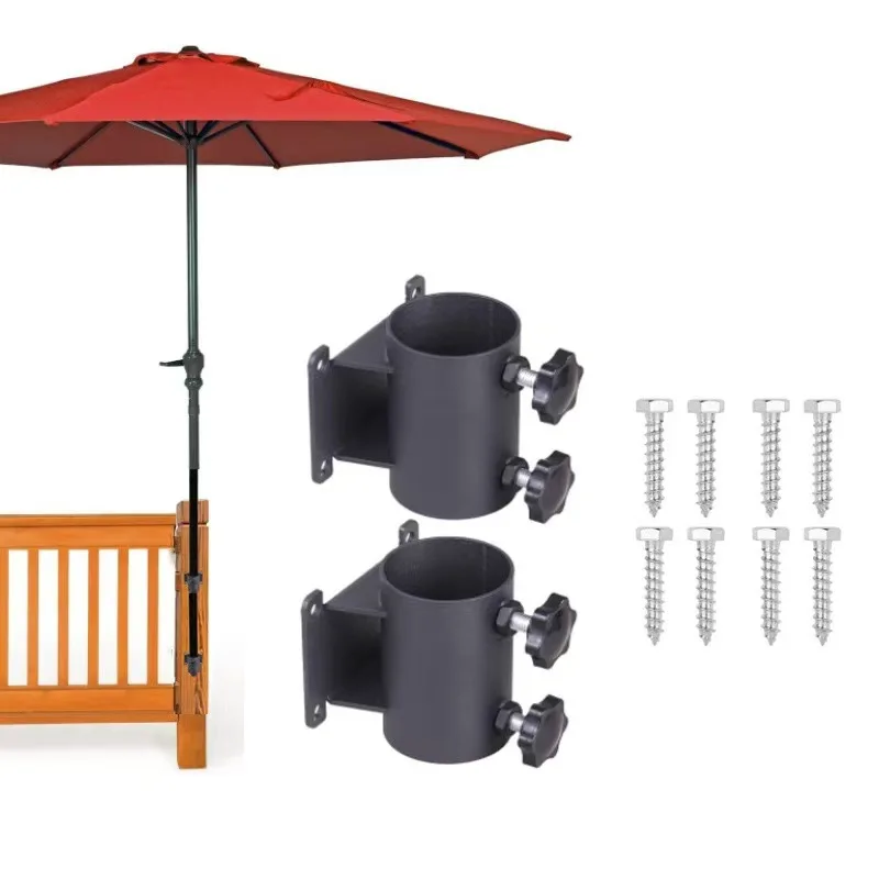 For Small Space Patios Deck Umbrella Base Split Design Base Adjustable Patio Umbrella Base Space Saving Design
