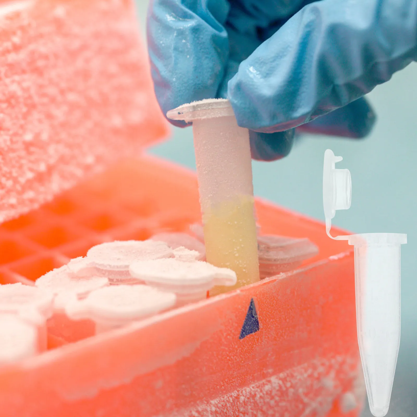 

100 шт. центрифужных пробирок с антикоагулянтом, премиум-класса, из полипропилена, для определения плазмы и разделения клеток