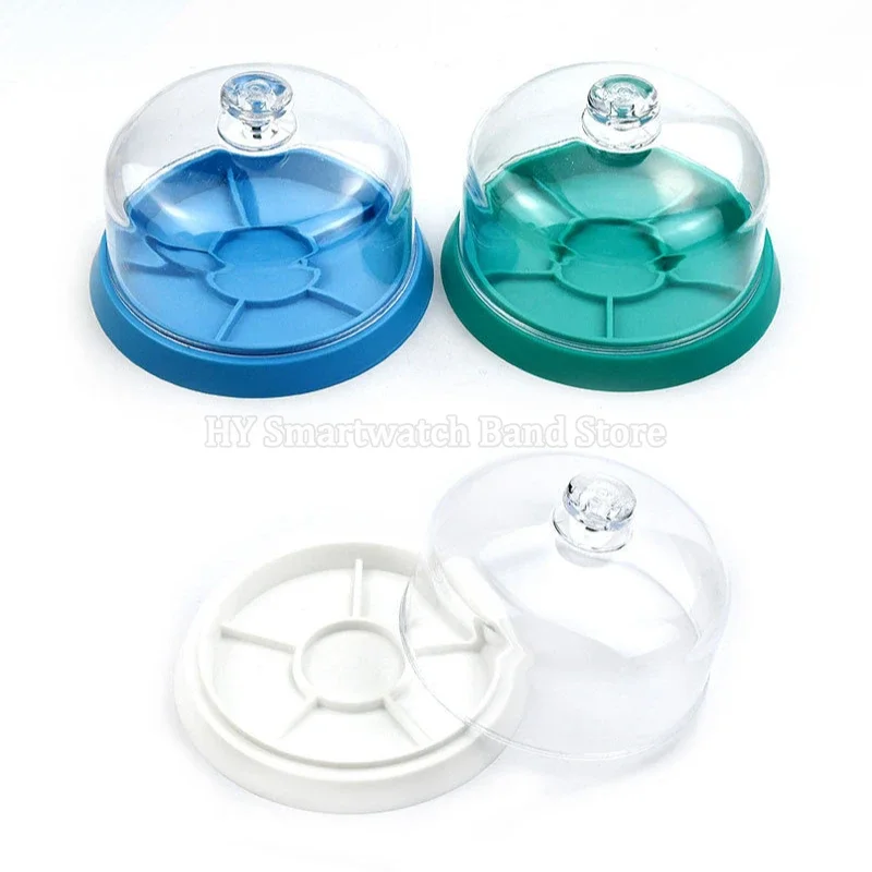 6-слотовый пылезащитный лист для часов с коробкой для часовщиков, механизм часов, пылезащитный чехол, держатель деталей для часов, лоток, защитные детали, аксессуары