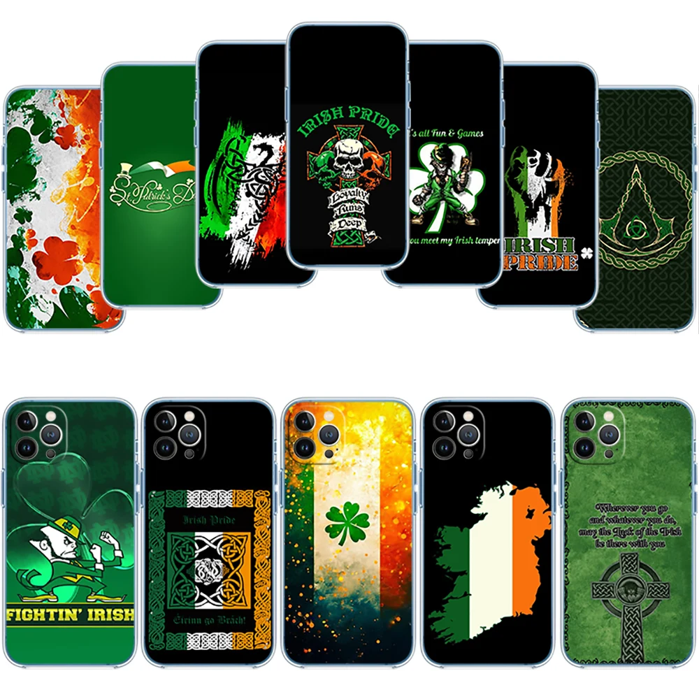 غطاء هاتف شفاف بعلم أيرلندا له - مراجعة Phone Cases Ireland وسعره