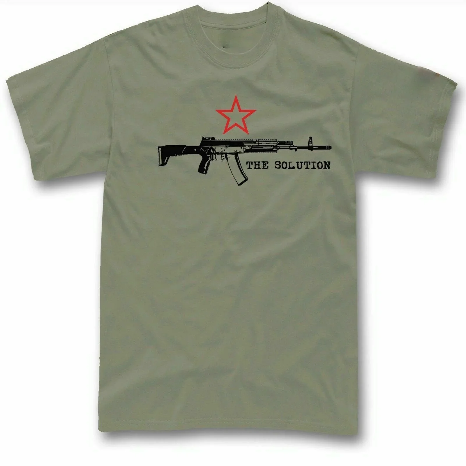 Kalashnikov Ak-12 Men T-Shirt Russia Putin Ak 47 Russian Assault Rifle TShirt