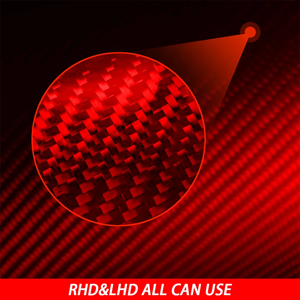 Red Carbon Fiber