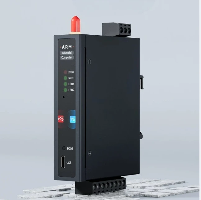 EC100 Industrial 4G Embedded Linux Industrial Computer Edge Computing Gateway With CAN Module For Secondary Development