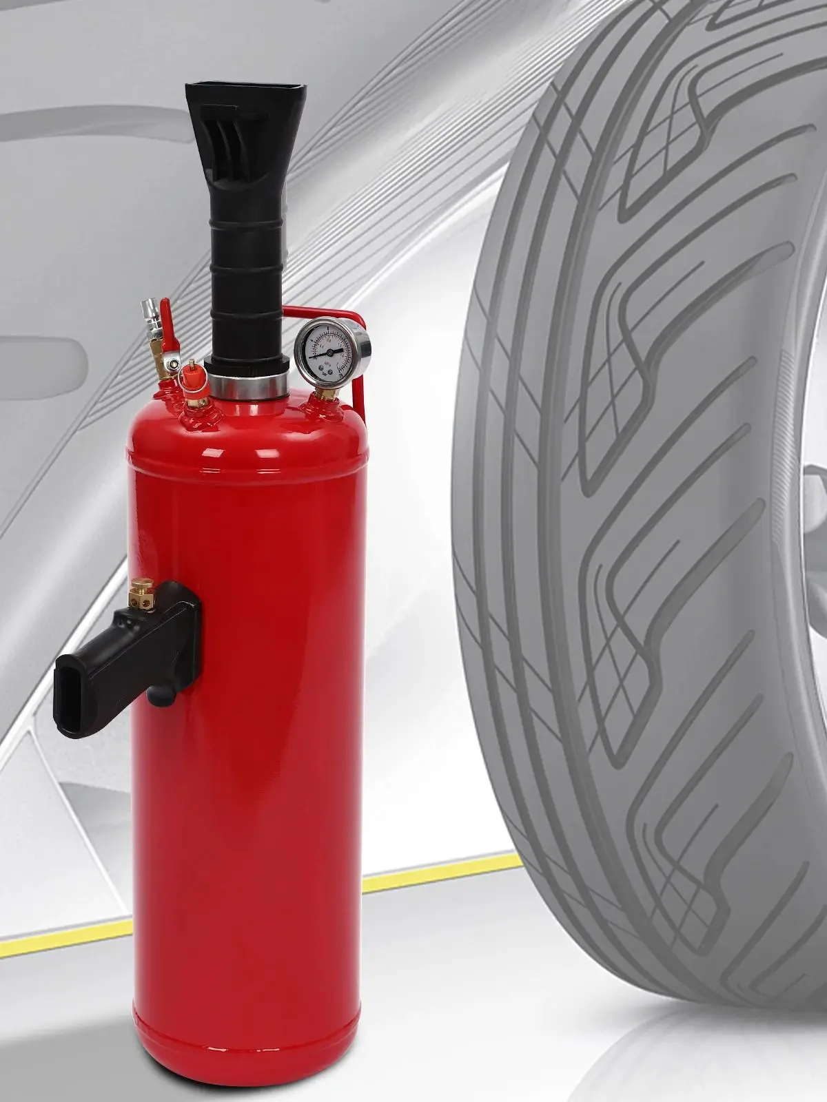 Gonfleur de pneus à Air 9L/2gal, gonfleur de pneus portatif, gonfleur de sièges, outils de réparation pour gonfler les pneus