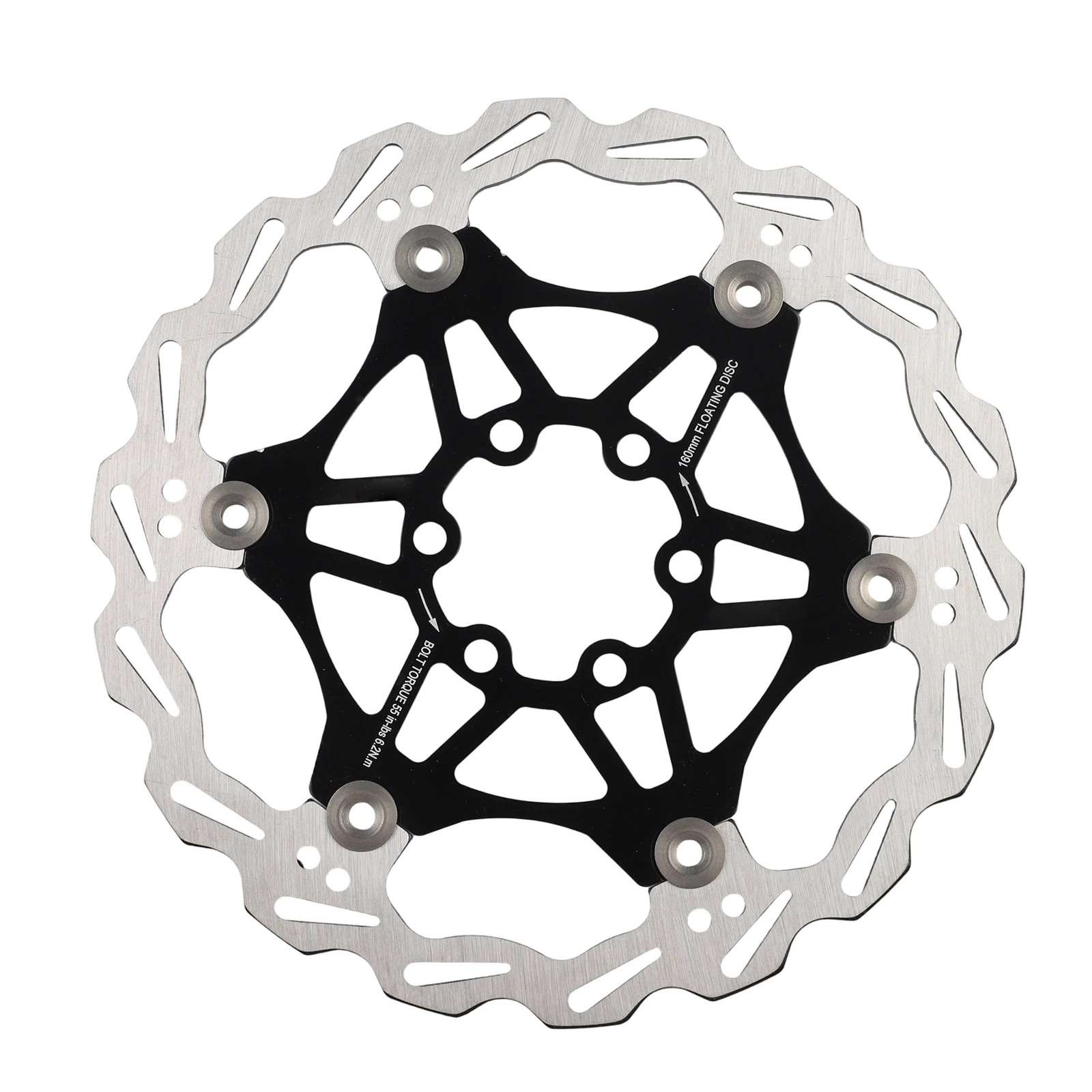 Premium Mountain Bike Disc Brake Designed for Excellence in Performance with a Size of 160mm and Robust Six Hole System