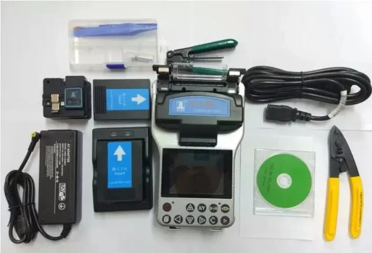 

Original jilong KL-510 Single-Core Optical Fiber Fusion Machine Leather Wire Cable Fusion Machine Fusion Machine