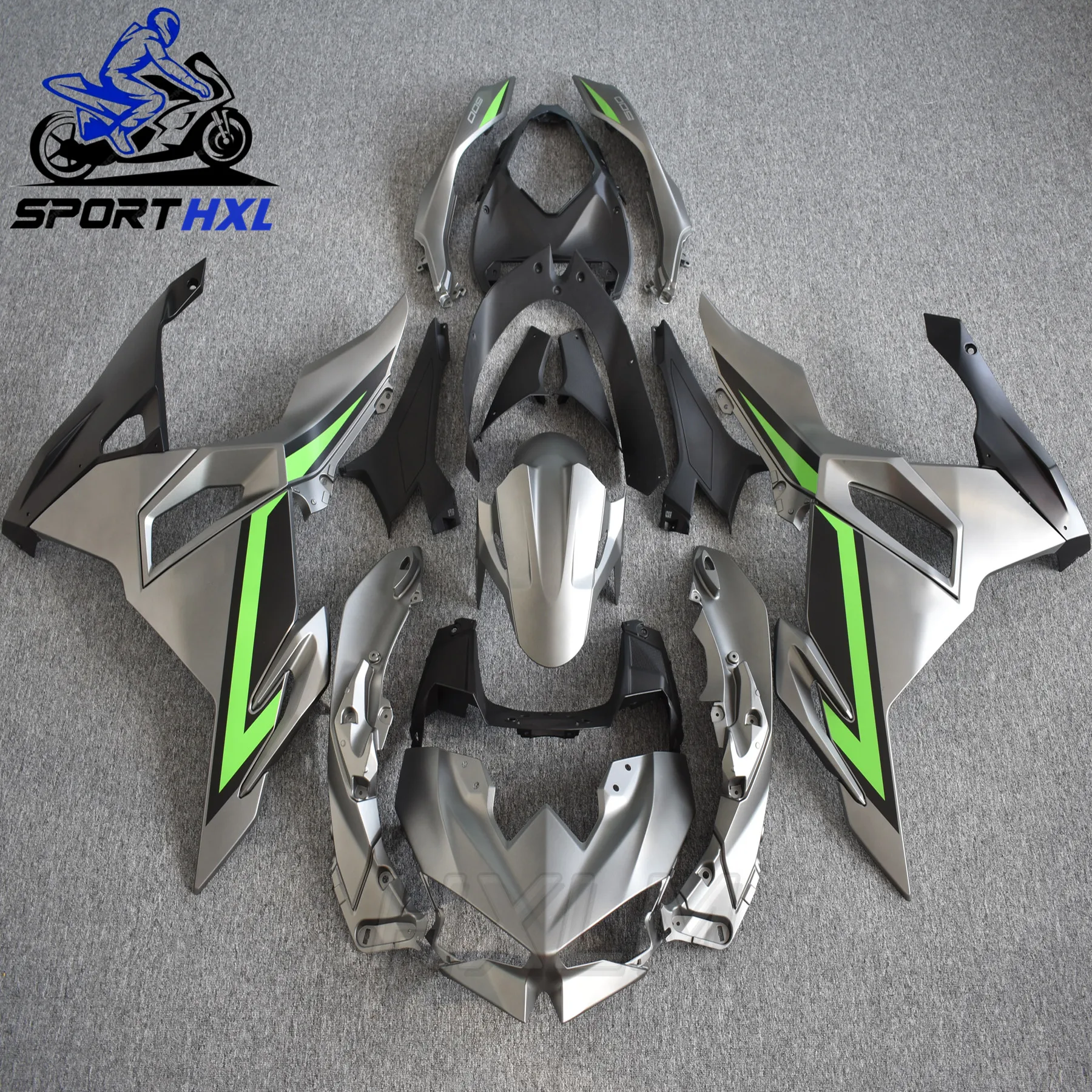الهدايا المجمعة 24-25 الهدايا المجمعة لكاواساكي نينجا 500 ZX500 EX500 2024 2025 هيكل السيارة هدية هيكل السيارة الهدايا المجمعة ABS حقن #1