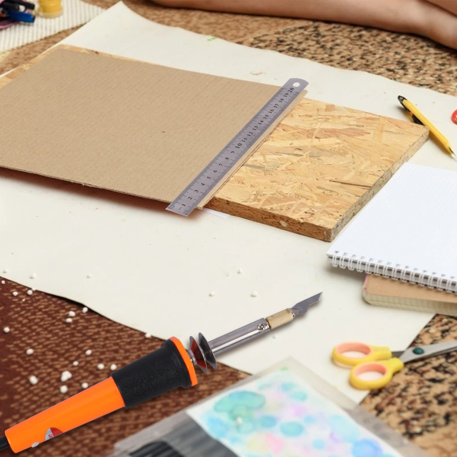 Hot Knife multifunctionele stencilsnijder met metalen standaard