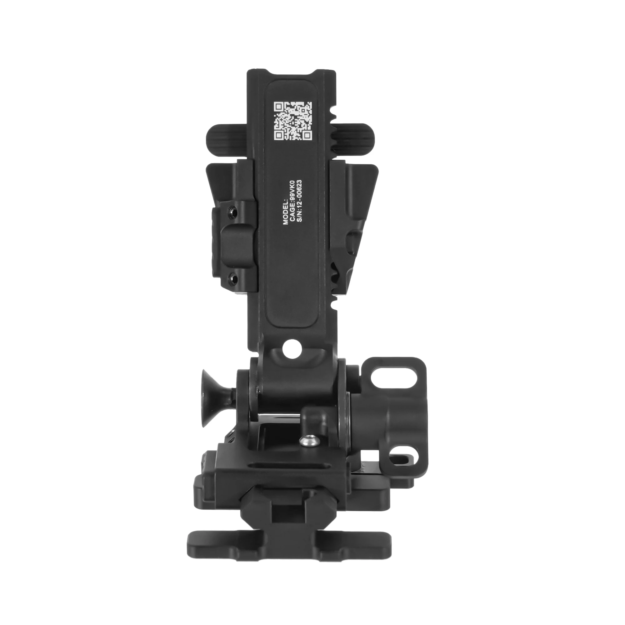NI Alpha NVG Halterungsarm mit Schwalbenschwanzbefestigung, Ultraleichter Druckknopf-Freigabe Nachtsicht-Helmhalterung für PVS-14 PVS31 GPNVG-18 – Detail 11