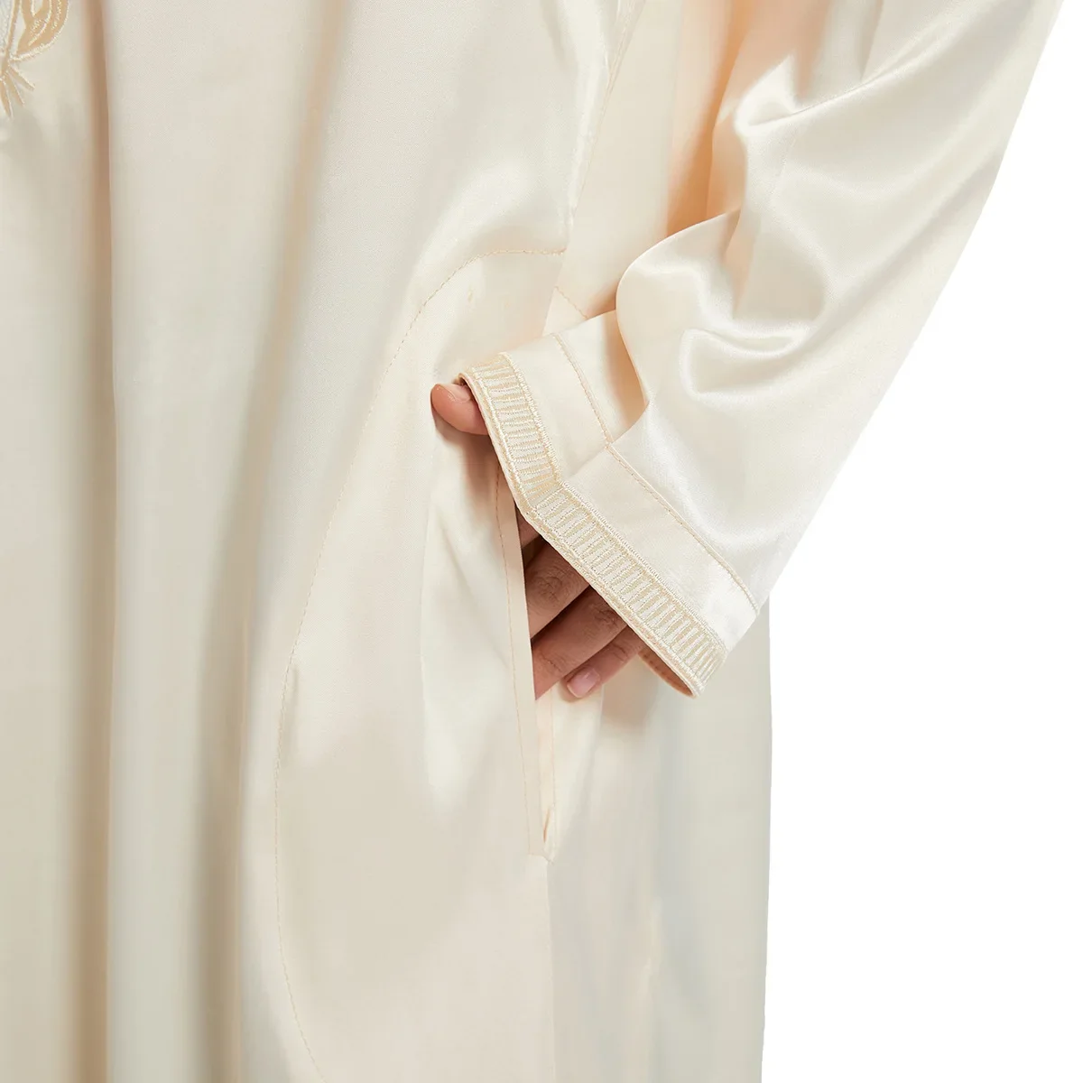 Pakaian Anak Laki-laki Muslim Arab Dubai New2025, Abaya Kaftan Jubah Islami, Pakaian Ramadhan Oman Arab Qatar, Kostum Kaftan Anak