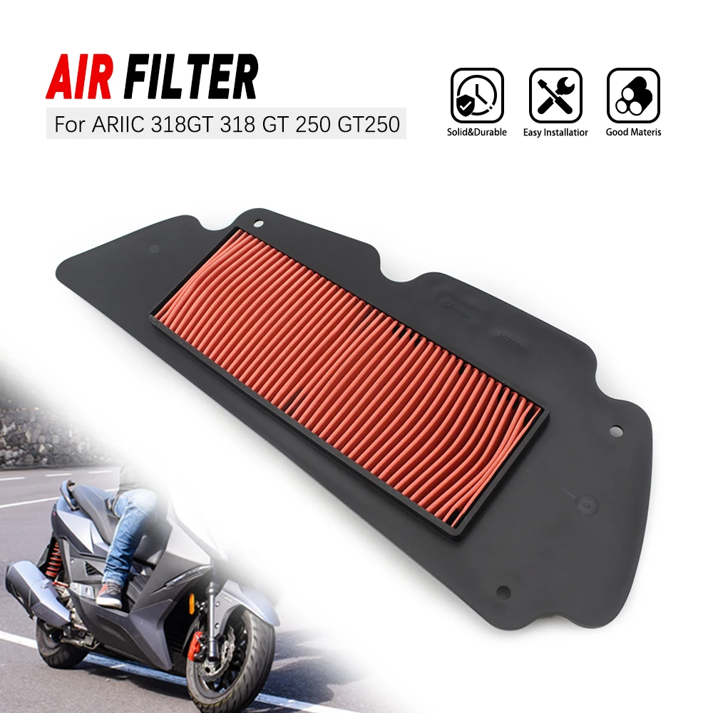 

Motorcycle High Flow Air Filter Washable and Recyclable For ARIIC 318GT 318 GT 250 GT250 Accessories