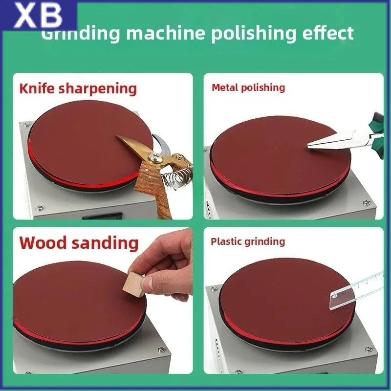 Small Four Five Six Inch Sandpaper Adhesive Disc Table Grinder Electric Multifunctional Polishing and Grinding Machine