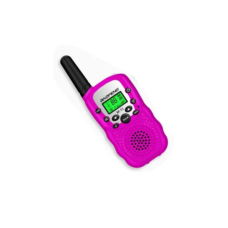 2Pcs For BAOFENG BF-T3 Mini Walkie Talkie Kids Two Way Radios Children Wireless Communication Toy Small Portable Radio Kid Gifts
