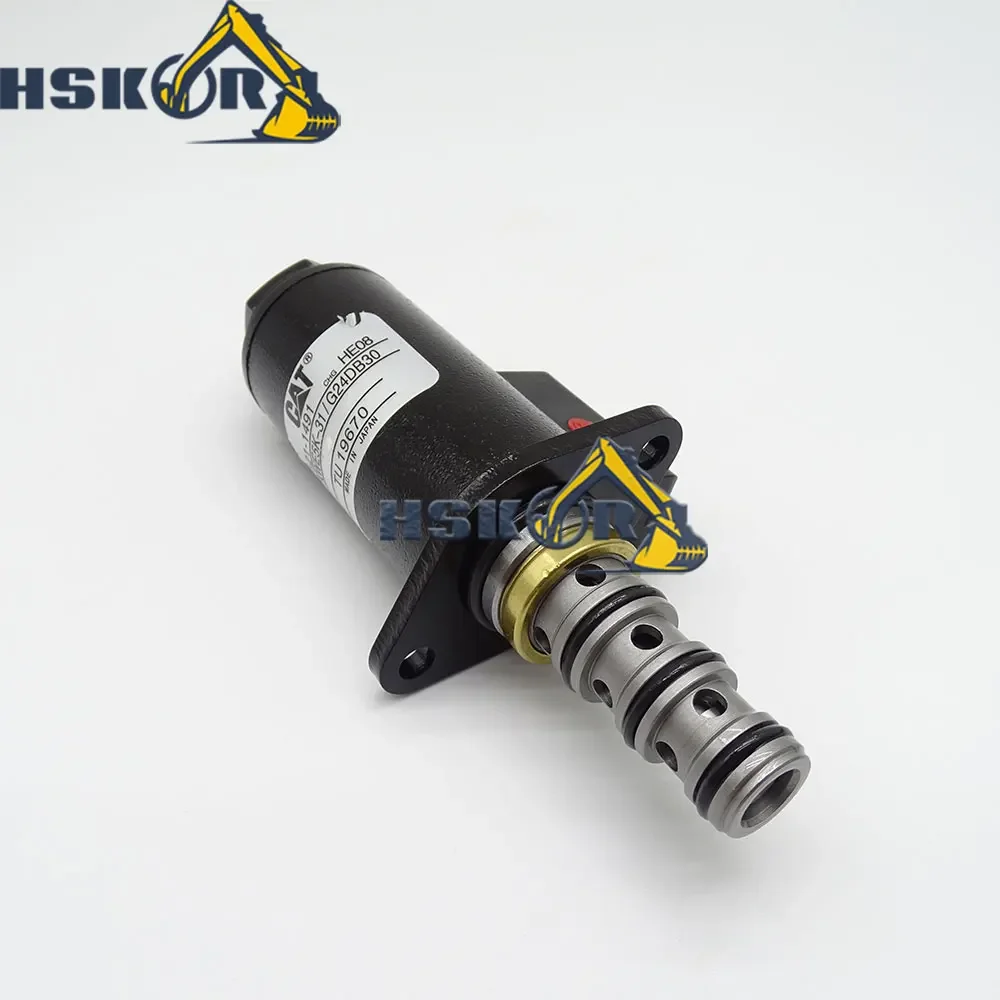

KWE5K-31/G24DA30 121-1491 Электромагнитный клапан экскаватора для Caterpillar E311B E12B E315C E320B E325